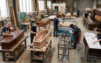 The Art and Engineering of Burial Coffin Manufacturing